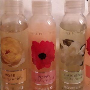 7 Floral Bath & Shower Gels